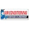 Signmission AC REPAIR & SERVICE BANNER SIGN hvac air conditioning estimates finance B-Ac Repair & Service - alternate 1
